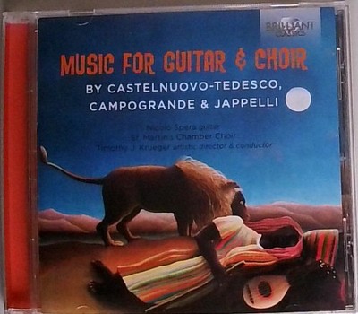 Music for Guitar & Choir By Castelnuovo , Krueger, Choir St.Martinschamber und S