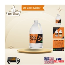1 Gallon Water-Based Fog Juice for Theatrical Effects Halloween Fun, 8.89 lbs