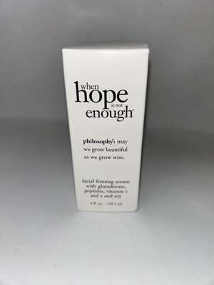 Philosophy When Hope Is Not Enough Facial Firming Serum 4 fl oz