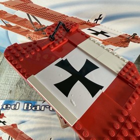LEGO Creator Expert: Red Baron (10024) - With Box and Manual Assembled Once Read