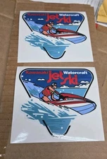 Kawasaki Sticker Decal Jet Ski vintage jetski 440 550 coffman west coast PAIR