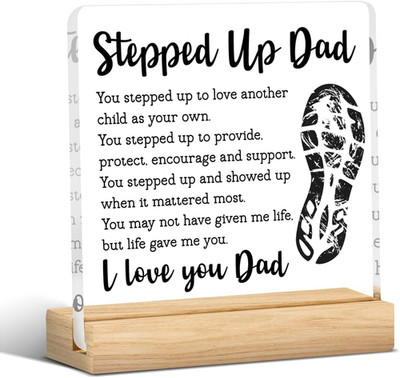 Step Dad Gifts from Daughter Son Fathers Day Birthday Gifts for Stepped up Dad B