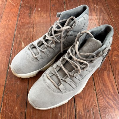 Size 12 - Air Jordan 11 Retro Premium Grey Suede for sale online