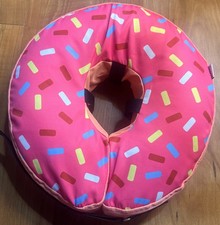 Inflatable Dog Cone Collar Alternative after Surgery, Dog Neck Donut Collar-Med.