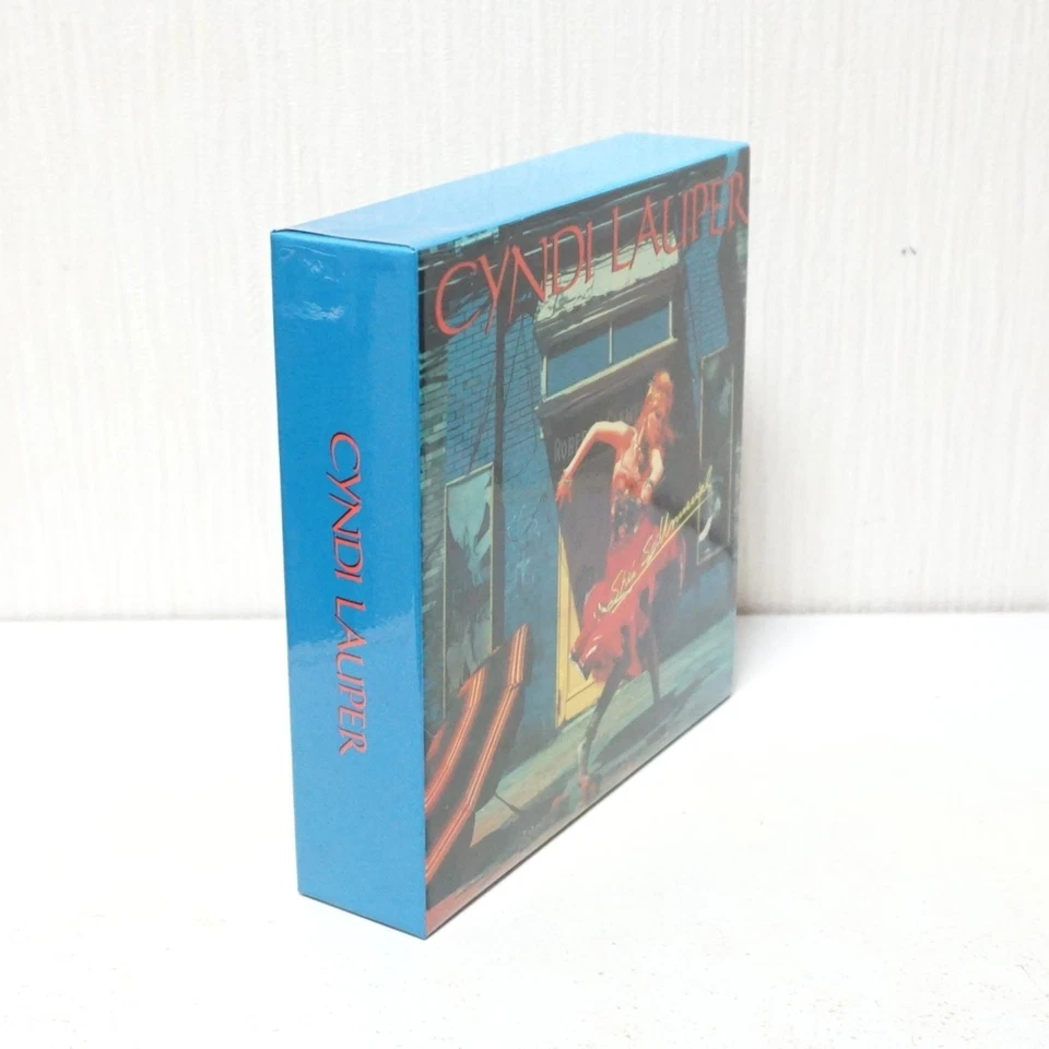 Cyndi Lauper - Mini LP CD 4 Titles Set + Promo Box Paper Sleeve Obi Japan — 第 2/4 张图片