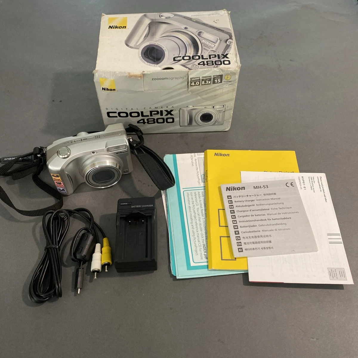 Nikon Coolpix 4800 Digital Cameras with Auto Power Save for Sale