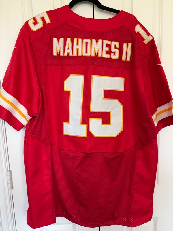 Patrick Mahomes II Nike OnField Vapor Elite Jersey Sz 56 XXL