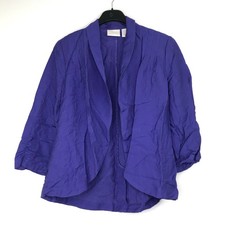Chico's 0 Blazer Open Front Shoulder Pads