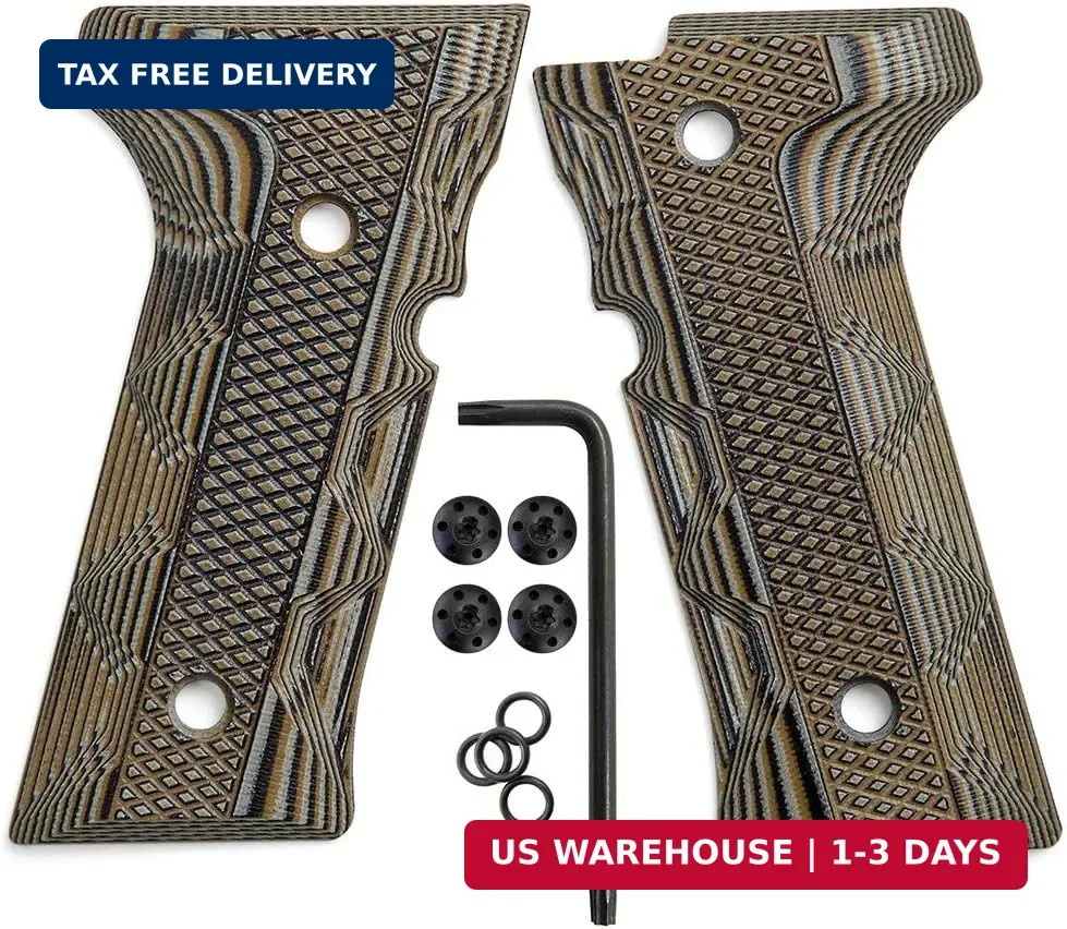 Cool Hand G10 Grips for Beretta Vertec, M9A3, 92X Centurion