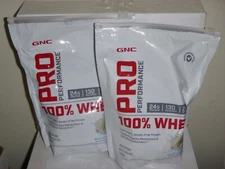 (2 pack)  GNC Pro Performance® 100% Whey Protein Powder -14oz - Chocola -BB 3/25