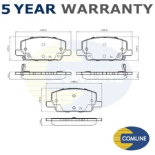 Comline Front Brake Pads Set Fits Vauxhall Mokka 2012- 1.4 1.6 CDTi 42566753