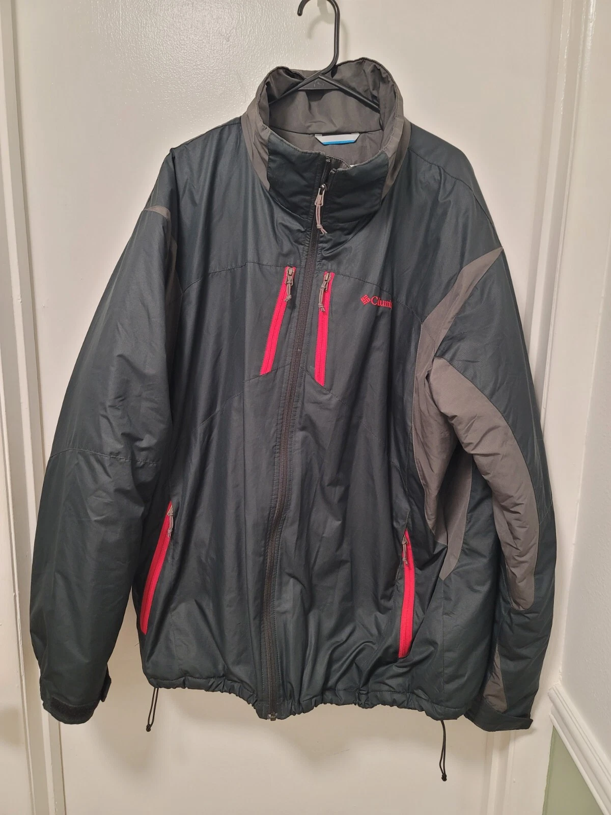Columbia Omni-shield Dark Grey Mens Jacket Sz 2XT