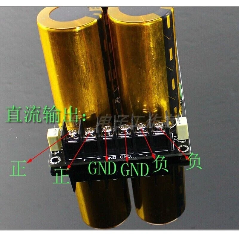 4x 100V 10000UF金电容器肖特基整流器过滤器电源板 — 第 3/4 张图片