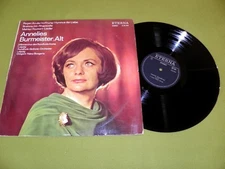 Reger / Brahms / Mahler - Annelies Burmeister - Alt / "ETERNA" STEREO 1969 LP EX
