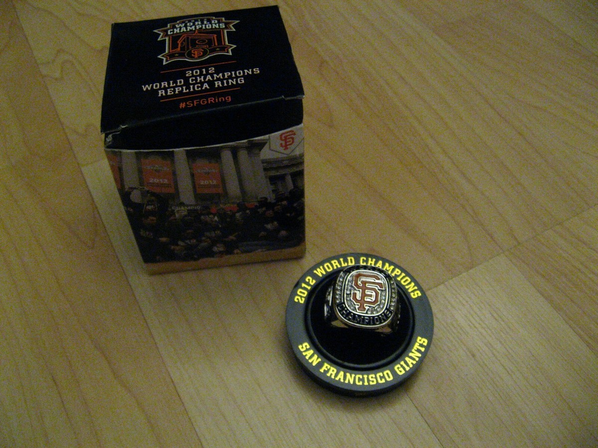 Giants 2012 World Series Replica Championship Ring - San Giants 2012 World Series Replica Championship Ring - San