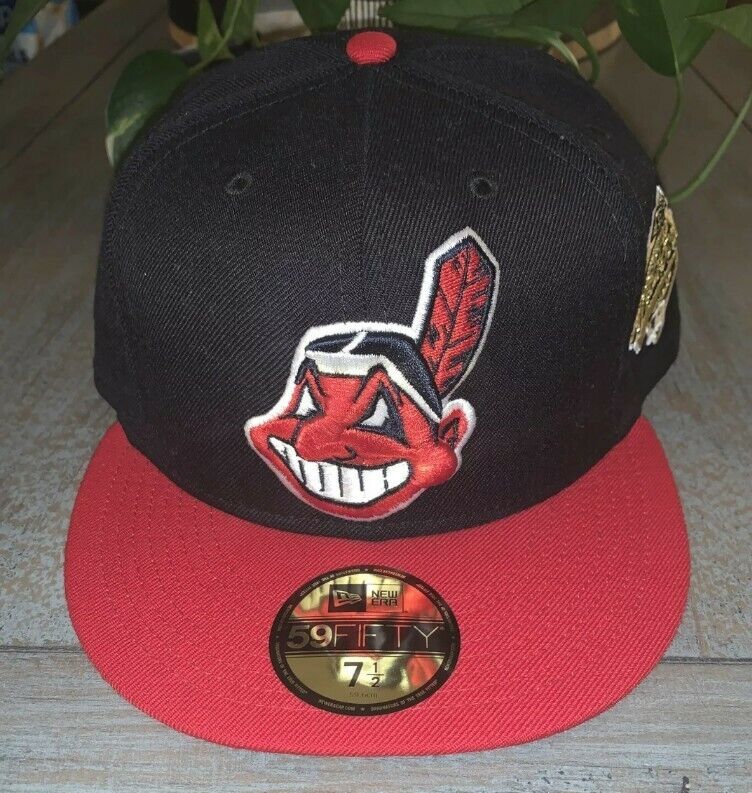 Cleveland Free shipping on posting reviews Indians New Era Black Grey Sz 1995 7 UV World Series Some reservation