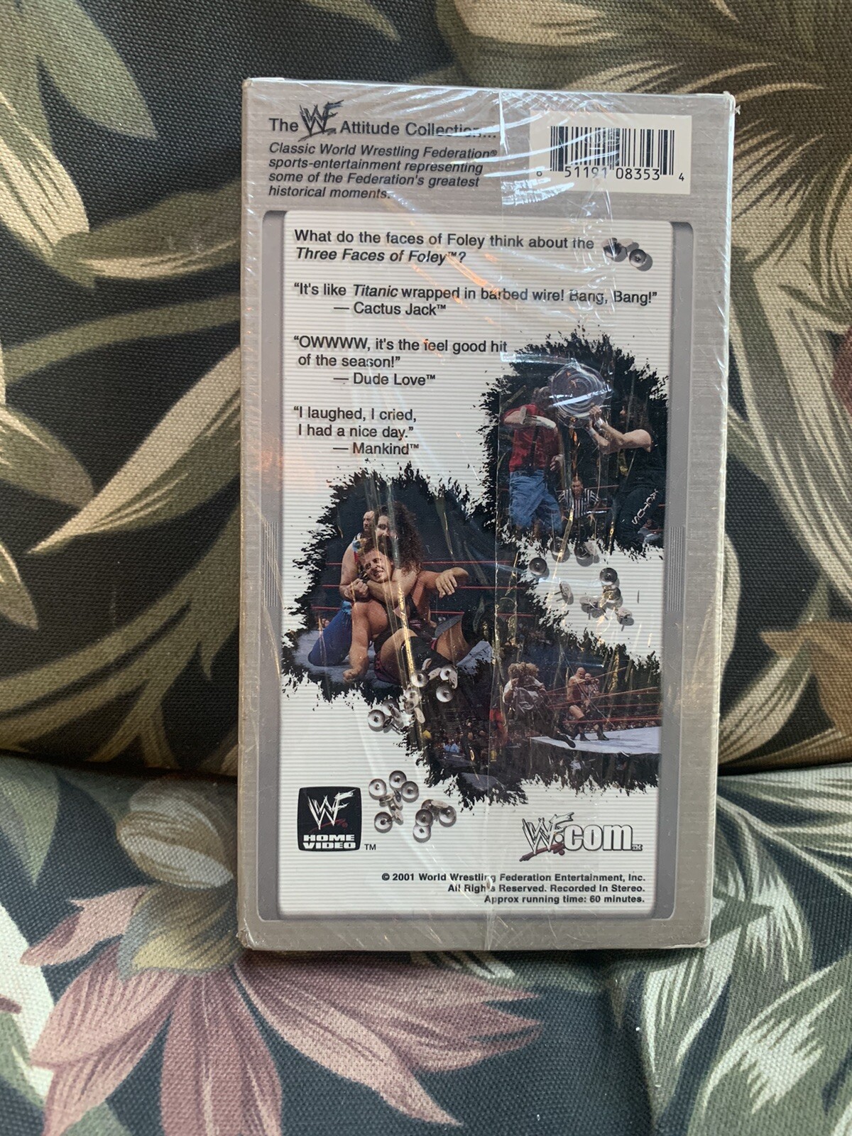 Wwf Foley WWF - Three Faces of Foley (VHS, 1998) 651191021833| eBay