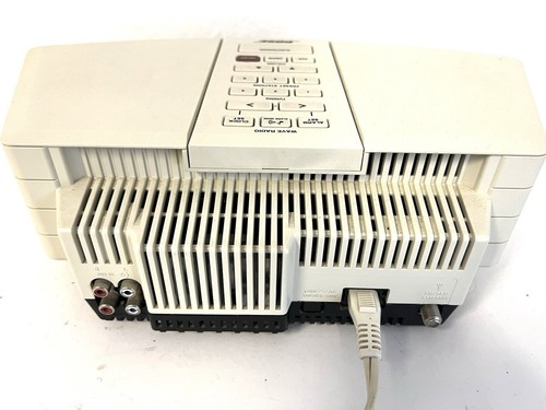 AS IS Bose Wave Radio Model AWR1-1W White AM/FM with Remote - NO SOUND - Picture 15 of 20