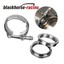 3 Inch (76mm) Stainless Steel V-Band Clamp - Universal Turbo Downpipe Exhaust Clamp 10 thumbnail image