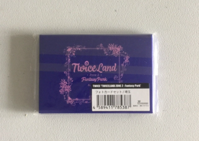TWICE 'TWICELAND ZONE 2 : FANTASY PARK' OFFICIAL PHOTOCARD PC FULL