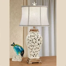 Praia Starfish Coastal Tropical Beach Table Lamp
