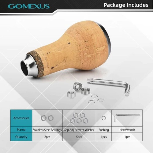 Gomexus bouton de moulinet 20mm pêche Ultra légère pour Daiwa Shimano Stradic Vanford Curado Daiwa Fuego LT filature Baitcasting S20