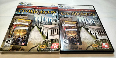Sid Meier's Civilization IV: The Complete Edition (PC, 2009) Complete CIB