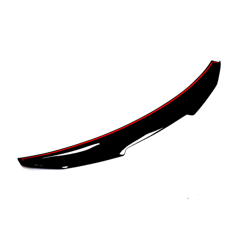 Glanz Schwarz Heckspoiler Flügel Spoiler Lippe Passt für Audi A4 B8.5 2013-2016 - Picture 8 of 10