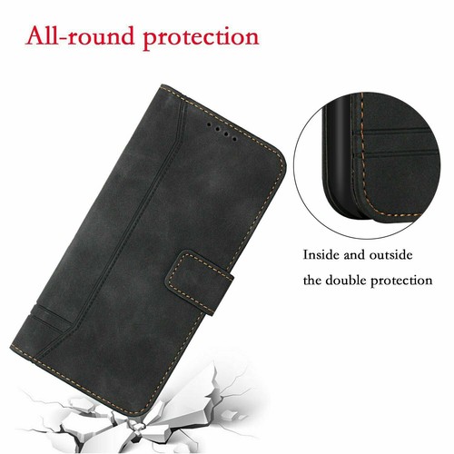 Leather Flip Wallet Case Phone Case For LG K20 K30 K50S Stylo 6 7 K22 K52 K40S - Picture 9 of 17