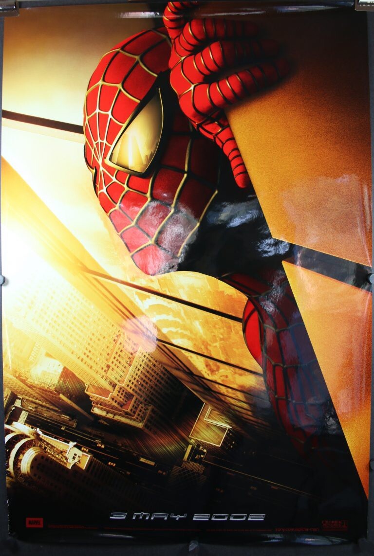 Spider-Man - Recalled WTC Twin Towers Original D/S FRAMED movie