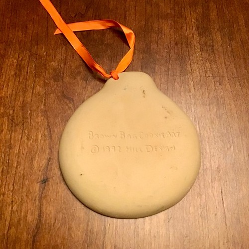 Bolso Marrón Vintage Arte Galleta Gres Galletas Molde Jack O Linterna Calabaza AUTOMÁTICO - Imagen 2 de 3