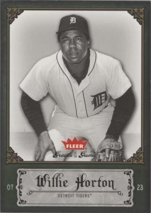 2006 Fleer Greats of the Game - Willie Horton #98 - 1 of 1