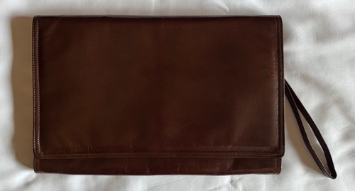 Bottega Veneta, Bottega Veneta Pochette Braun. Vintage 60er-'70er Jahre - Top 9/10 mit Staubbeutel
