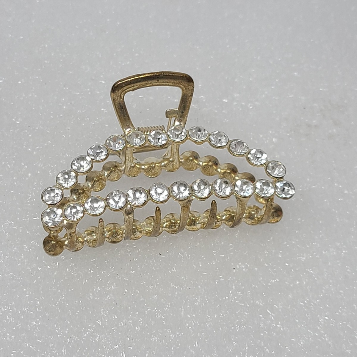 Vintage Gold & Brown Bling Hair Claw Clip Amazon.com : Noverlife 2PCS Vintage Butterfly Hair Claws  main image 2