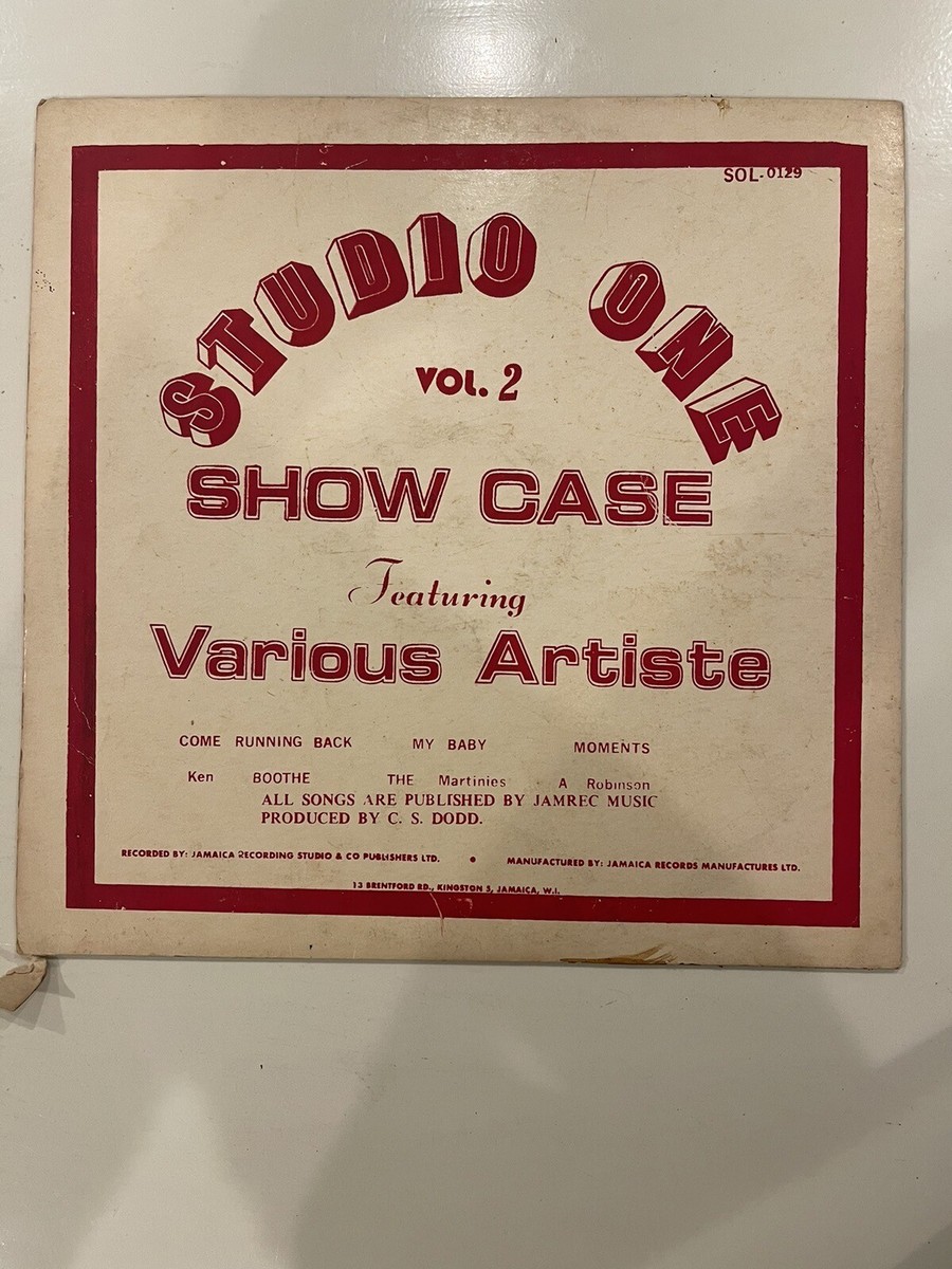 ジャマイカLP Various Studio One Show Case Vol. 2 SOL0129 Studio One /00250 Various - Studio One Show Case Vol. 2 (LP Vinyl) | eBay