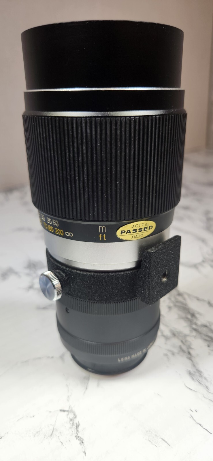 Lentar Auto Zoom 1:35 f=200mm Lens Made in Japan With Case