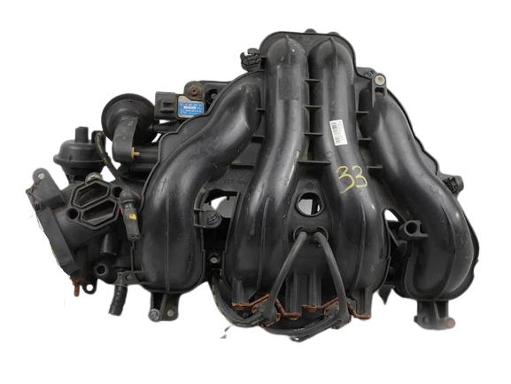 Mazda 3 2004 2009 colector de admisión de plástico 2,3 L sin turbo fabricante de equipos originales usado Foto 2 de 2