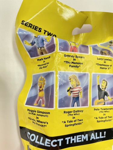 The Simpsons: 25 Greatest Guest Stars Series Two Blind Bag Lot SEALED - Picture 3 of 4