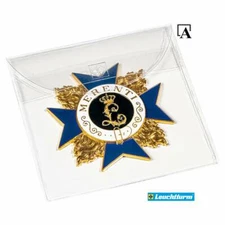 Leuchtturm Münzhüllen Münz Hüllen Taschen für Münzen Orden Medaillen bis 90 mm