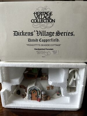 Department 56 Dickens Village David Copperfield Peggotty's Seaside Cottage 55506