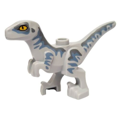 LEGO Animal Jurassic World Light Grey Baby Velociraptor Dinosaur from 76963 - Afbeelding 1 van 4