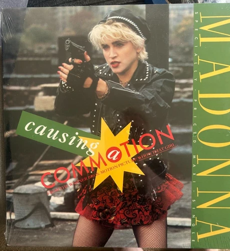 Madonna Causing A Commotion Mint SEALED 12" Maxi Single - 1987 Vinyl Record LP