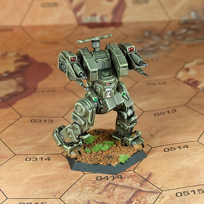 Battletech Miniatures - Jagermech JM6-S - SirMortimerBombito Sculpt - 3D Printed