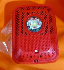 System Sensor SPS RLed Wall Strobe Speaker