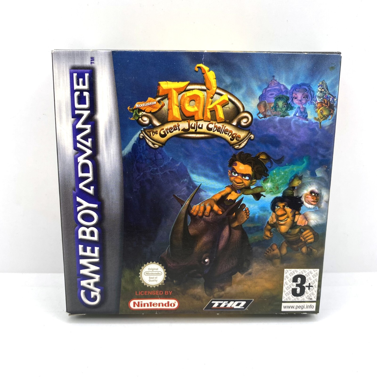 Tak The Great Juju Challenge Nintendo Game Boy Advance GBA COMPLET PAL FAH
