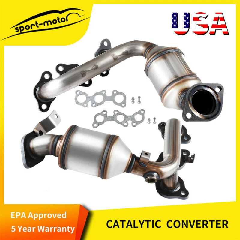 Manifold Catalytic Converter Fits for 04 - 06 Toyota Sienna 3.3L FWD  Direct-Fit 9312716109603 | eBay