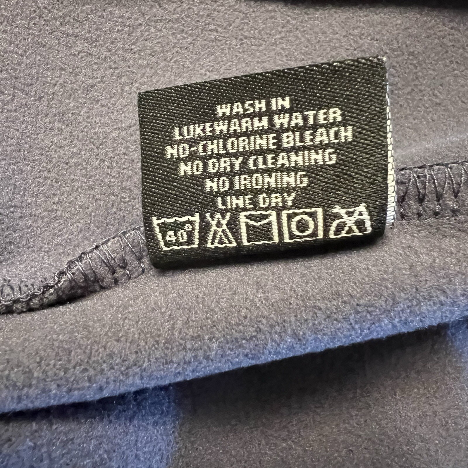 Sun Mountain lightweight polyester deep purple zi… - image 7