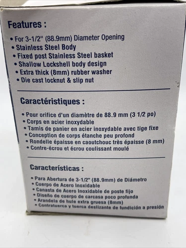 PROFLO PF1432SS PROFLO PF1432 Stainless Steel Deep Cup Basket Strainer - Picture 7 of 7