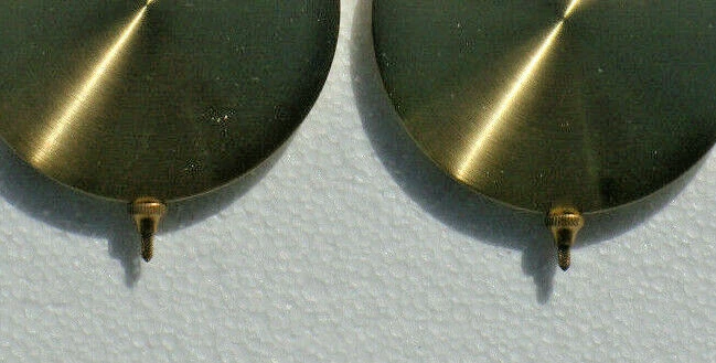 Pendulum Rod & Bob for Quartz Movements inc authentic screw & knob. 200 or 250mm - Image 2 of 3