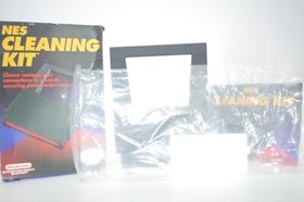 Nintendo Entertainment System NES Cleaning Kit complete in box 1989